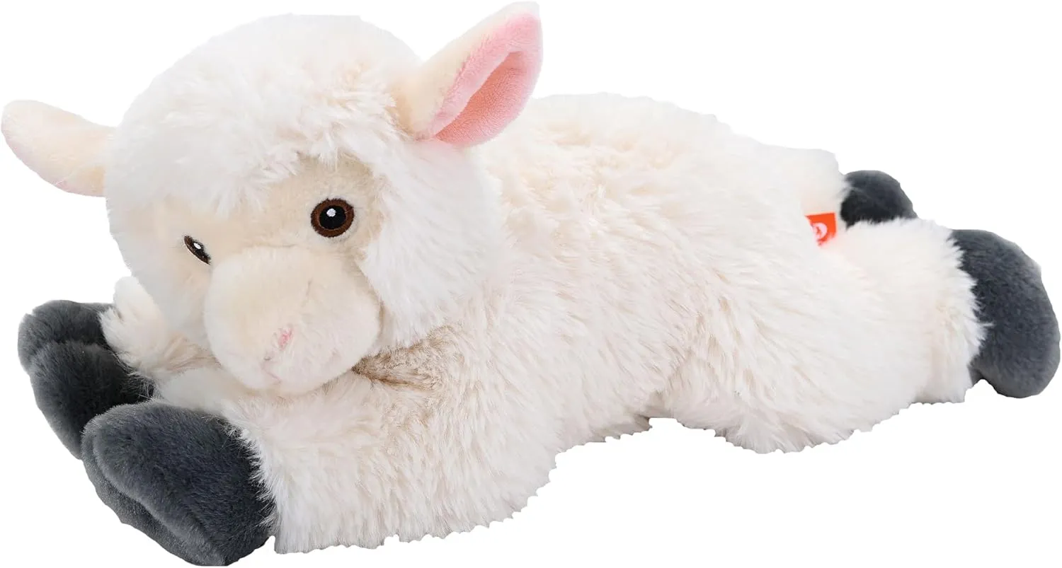 Wild Republic Ecokins, Lamb, Stuffed Animal, 12 inches, Gift for Kids, Plush Toy, Made from Spun Recycled Water Bottles, Eco Friendly, Child’s Room Decor