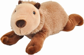 Wild Republic Ecokins, Capybara, Stuffed Animal, 12 inches, Gift for Kids, Plush Toy, Made from Spun Recycled Water Bottles, Eco Friendly, Child’s Room Decor