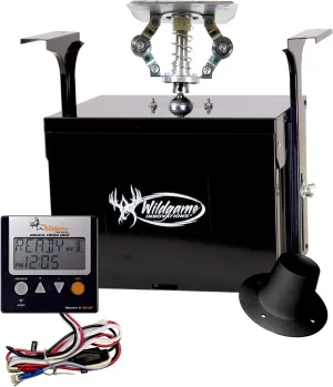 Wildgame Innovations Evolution Feeder 12V Digital Power Control Unit for Deer Hunting | Varmint-Proof Programmable Feeder Kit with 6 Available Feed Times & 30ft Feed Range