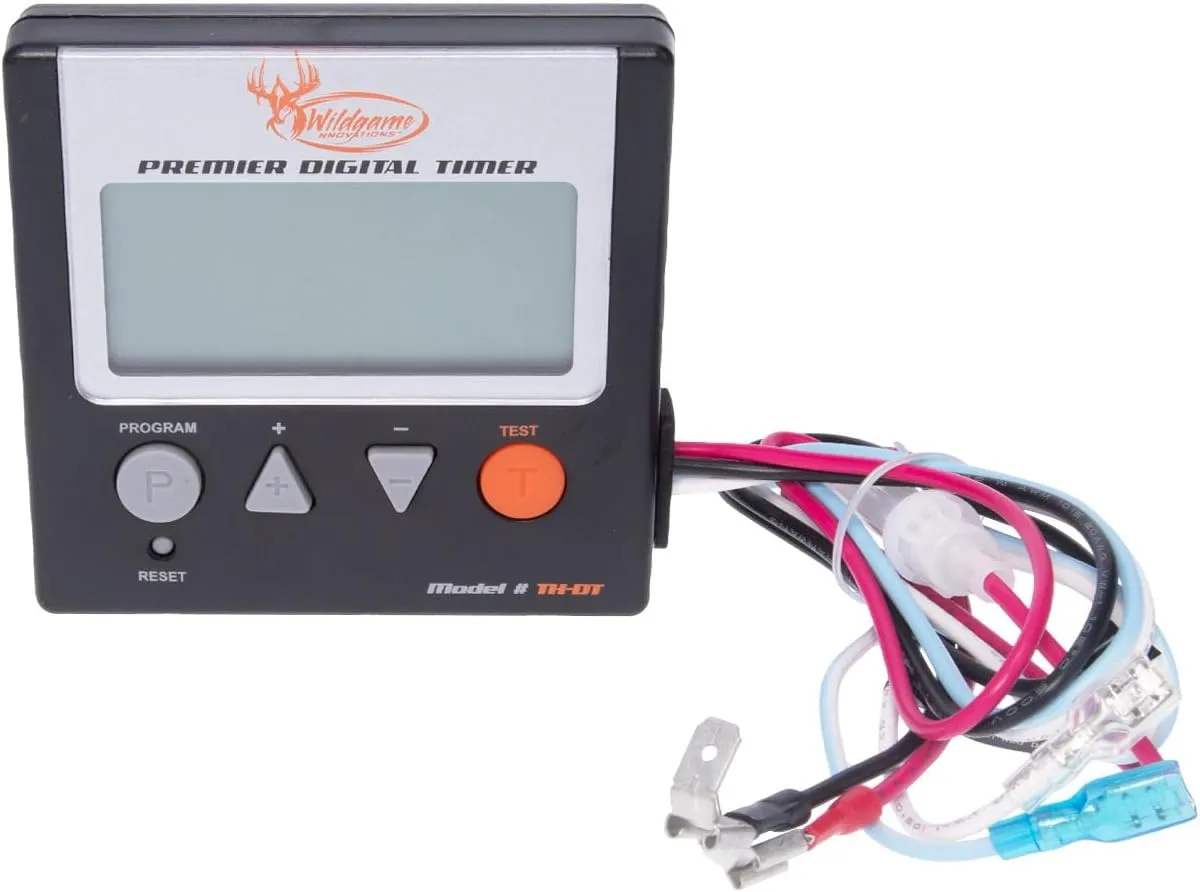 WILDGAME INNOVATIONS Trophy Hunter 6V Digital Feeder Kit , Weather-Resistant Durable Easy-to-Use Digital Power Control Unit for Hunting Game Feeder