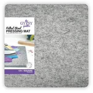 Wool Pressing Mat 13.5in Wide x 13.5in Long x 1/2in Thick # TGQWM135  SKU: 64717