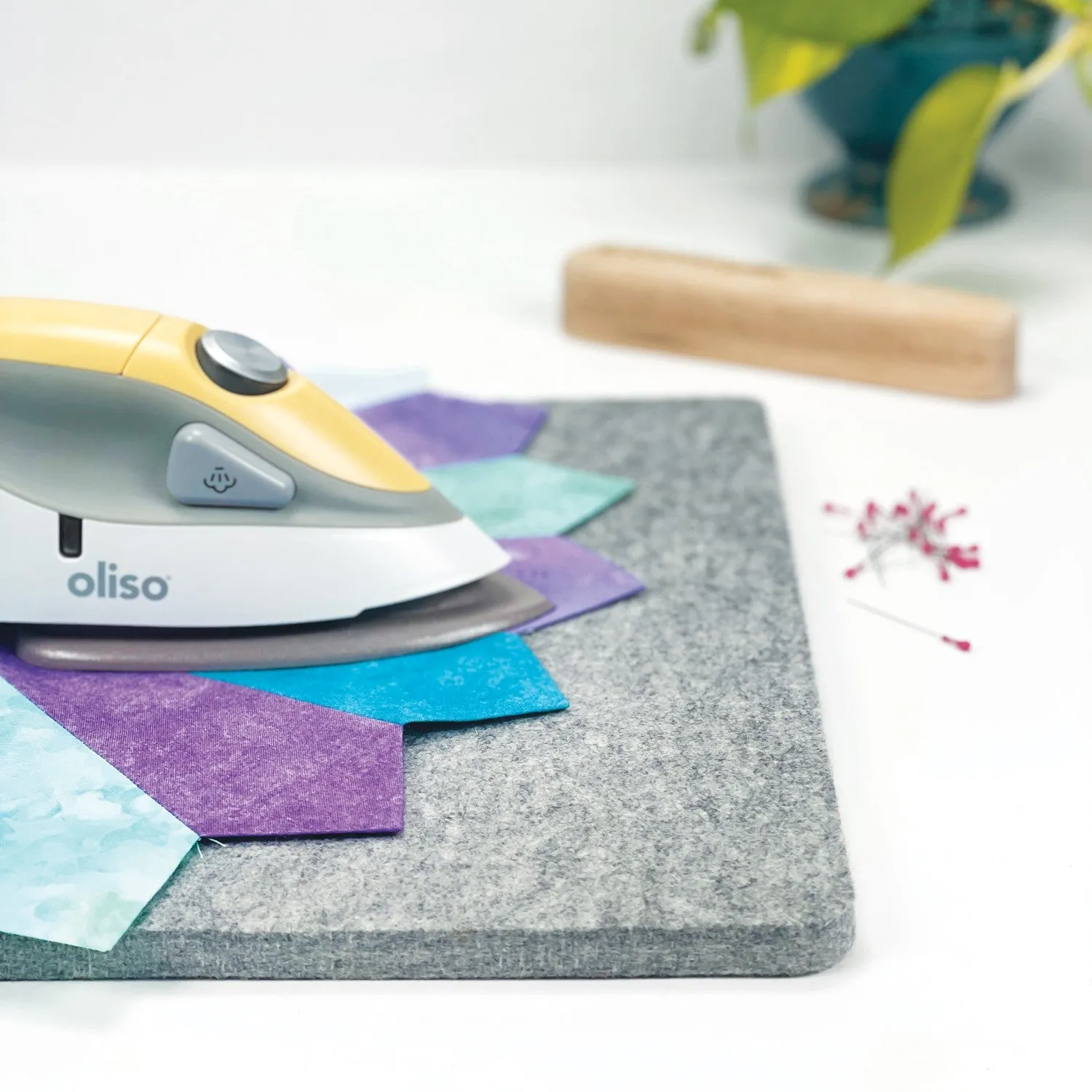 Wool Pressing Mat 13.5in Wide x 13.5in Long x 1/2in Thick # TGQWM135  SKU: 64717