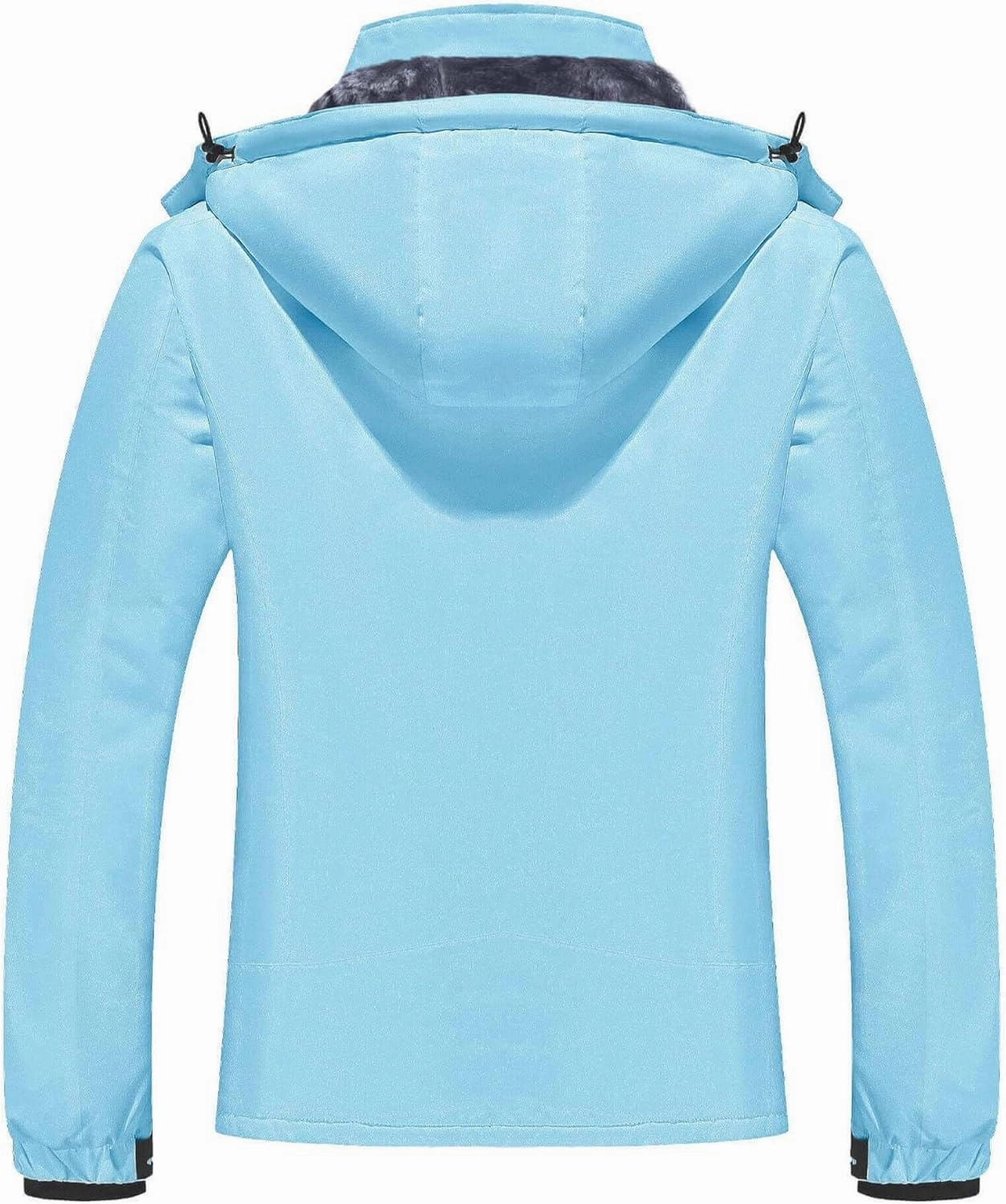 WULFUL Women’s Waterproof Snow Ski Jacket Mountain Windproof Winter Coat with Detachable Hood