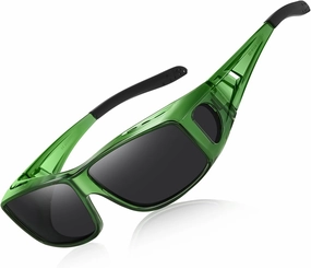 Wzerry Fit Over Glasses Sunglasses for Women Men, Polarized Oversized Sun Glasses for Prescription Glasses UV400 Protection