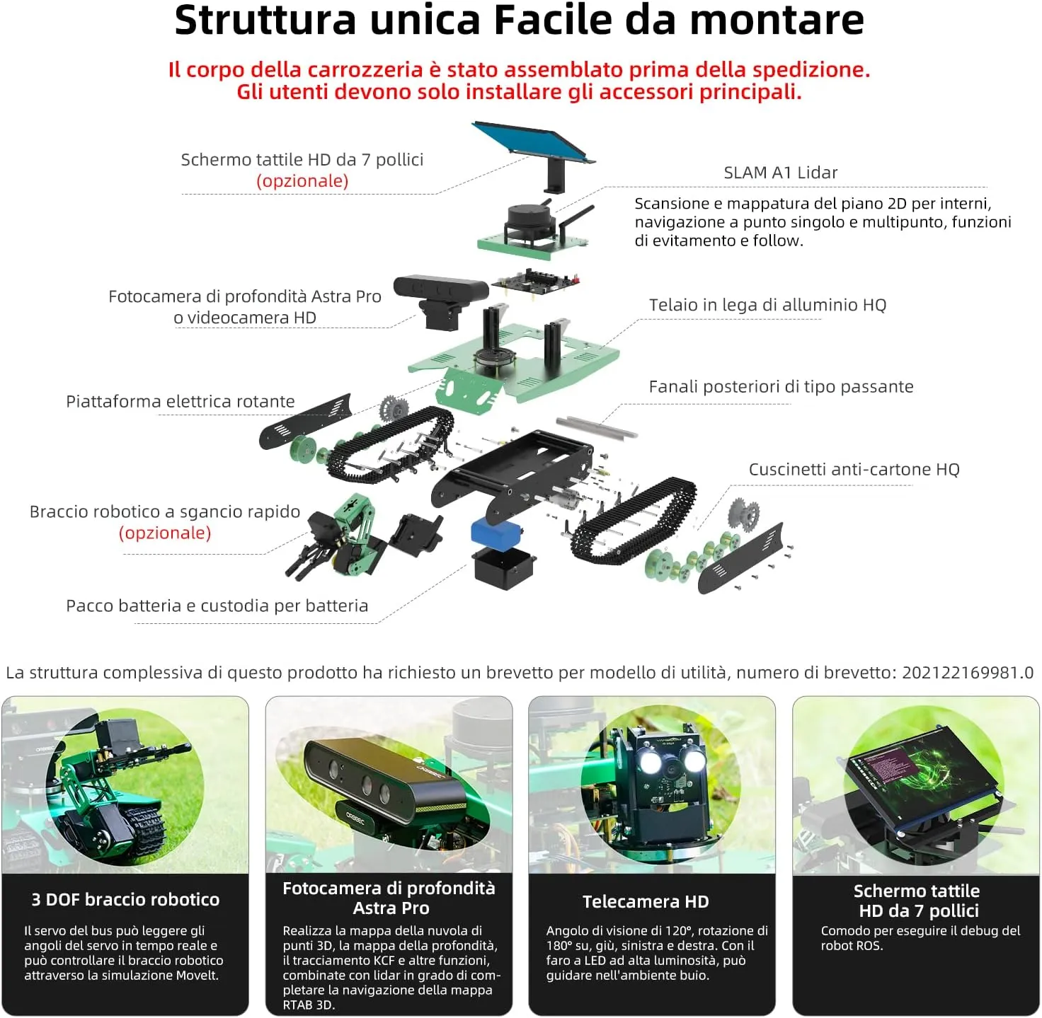 Yahboom Jetson Nano AI Robotic Kit with Silan A1 Radar ROS Smart Tank Car DIY Robot Arm Kit for Adults SLAM Build Maps, Autonomous Navigation,Depth Camera University School of Computer Science