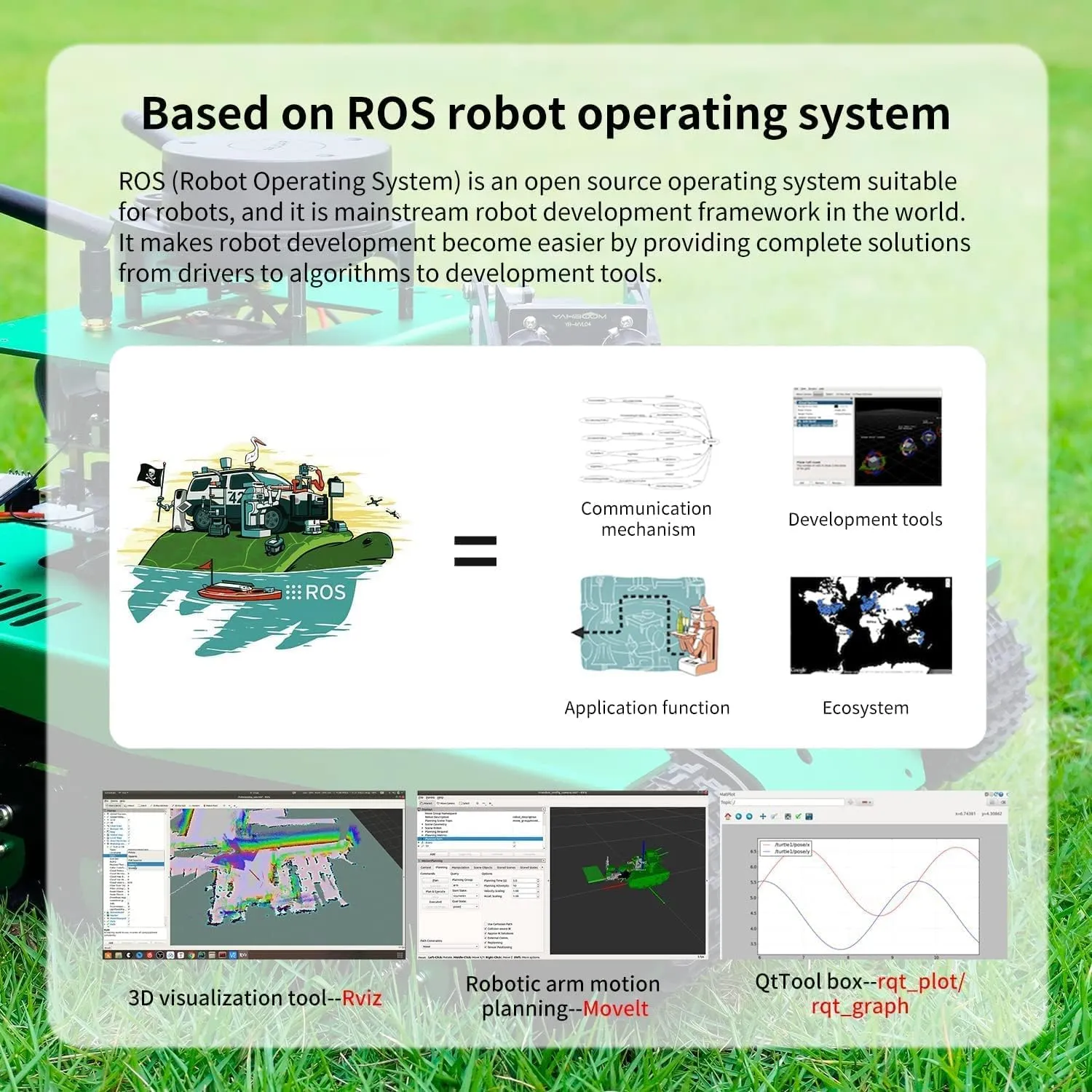 Yahboom Jetson Nano AI Robotic Kit with Silan A1 Radar ROS Smart Tank Car DIY Robot Arm Kit for Adults SLAM Build Maps, Autonomous Navigation,University School of Computer Science