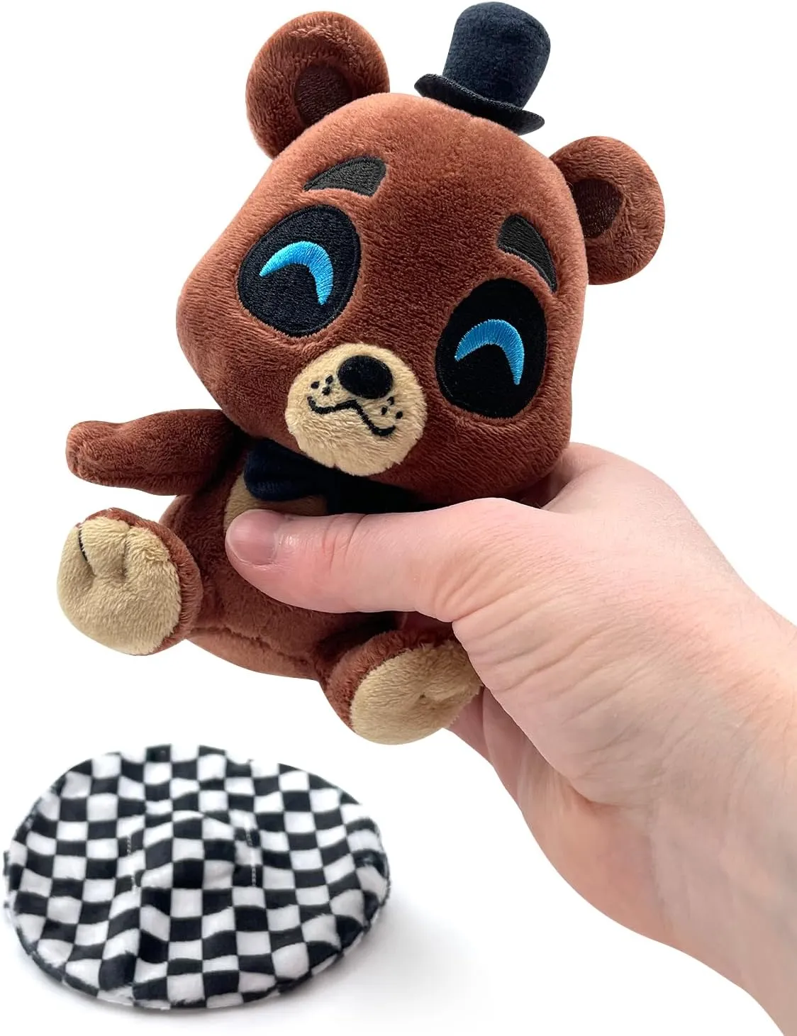 Youtooz FNAF Freddy Plush 6IN Shoulder Rider, Collectible Soft Magnetic Freddy Shoulder Rider Plushie from Five Night's at Freddys, By Youtooz FNAF Plush Collection