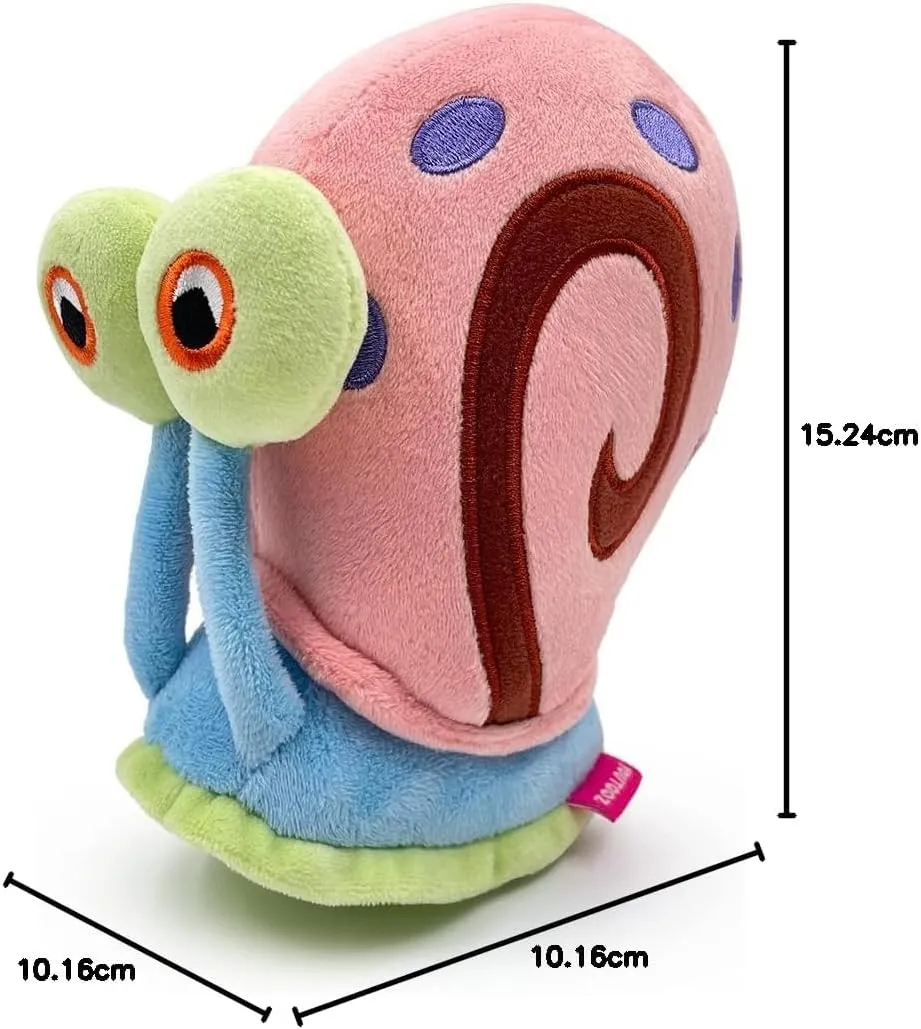 Youtooz Gary the Snail Stickie 6" Magnetic Soft Spongebob Squarepants Collectible Plush - Cute Toy Collection