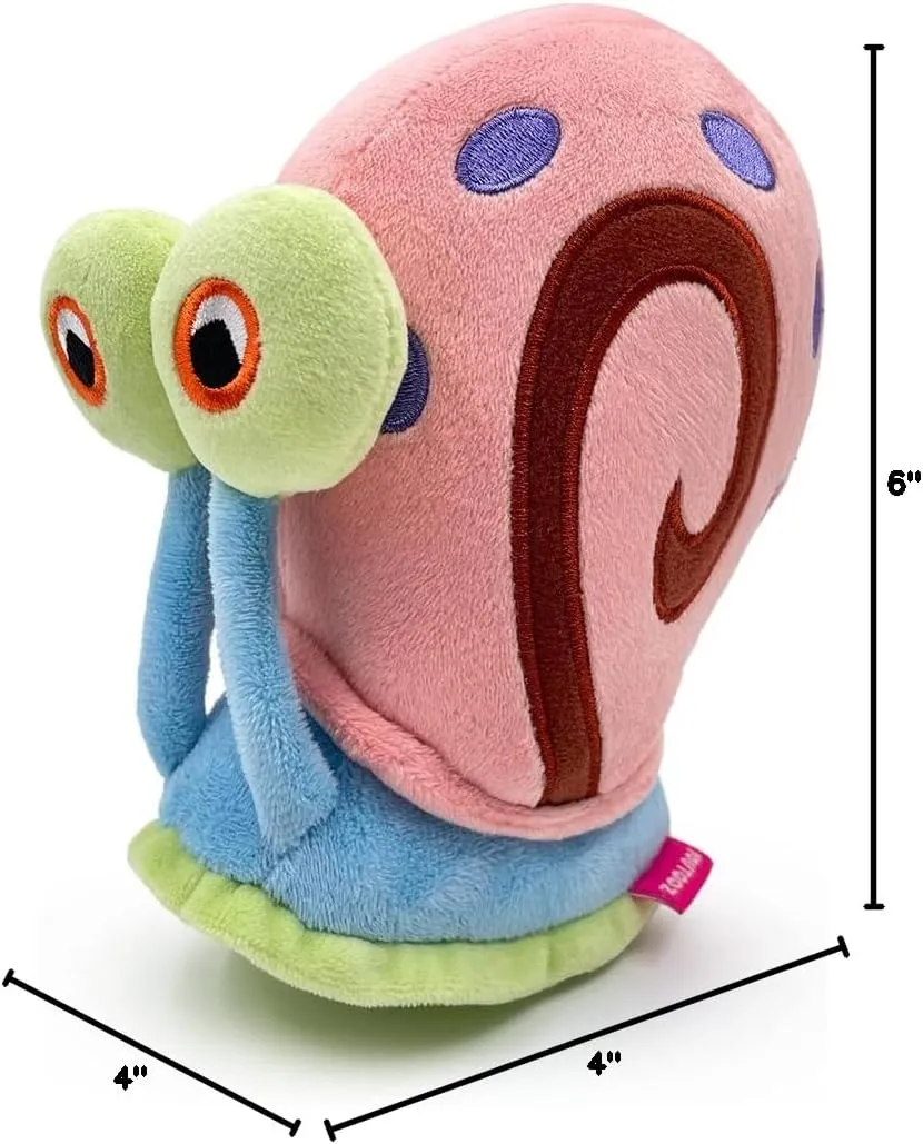 Youtooz Gary the Snail Stickie 6" Magnetic Soft Spongebob Squarepants Collectible Plush - Cute Toy Collection