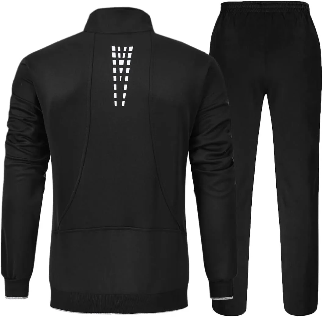 YSENTO Men's Tracksuits Outfits Set 2 Piece Jogging Suits Warm Up Sweatsuits Sweat Track Suits Sets