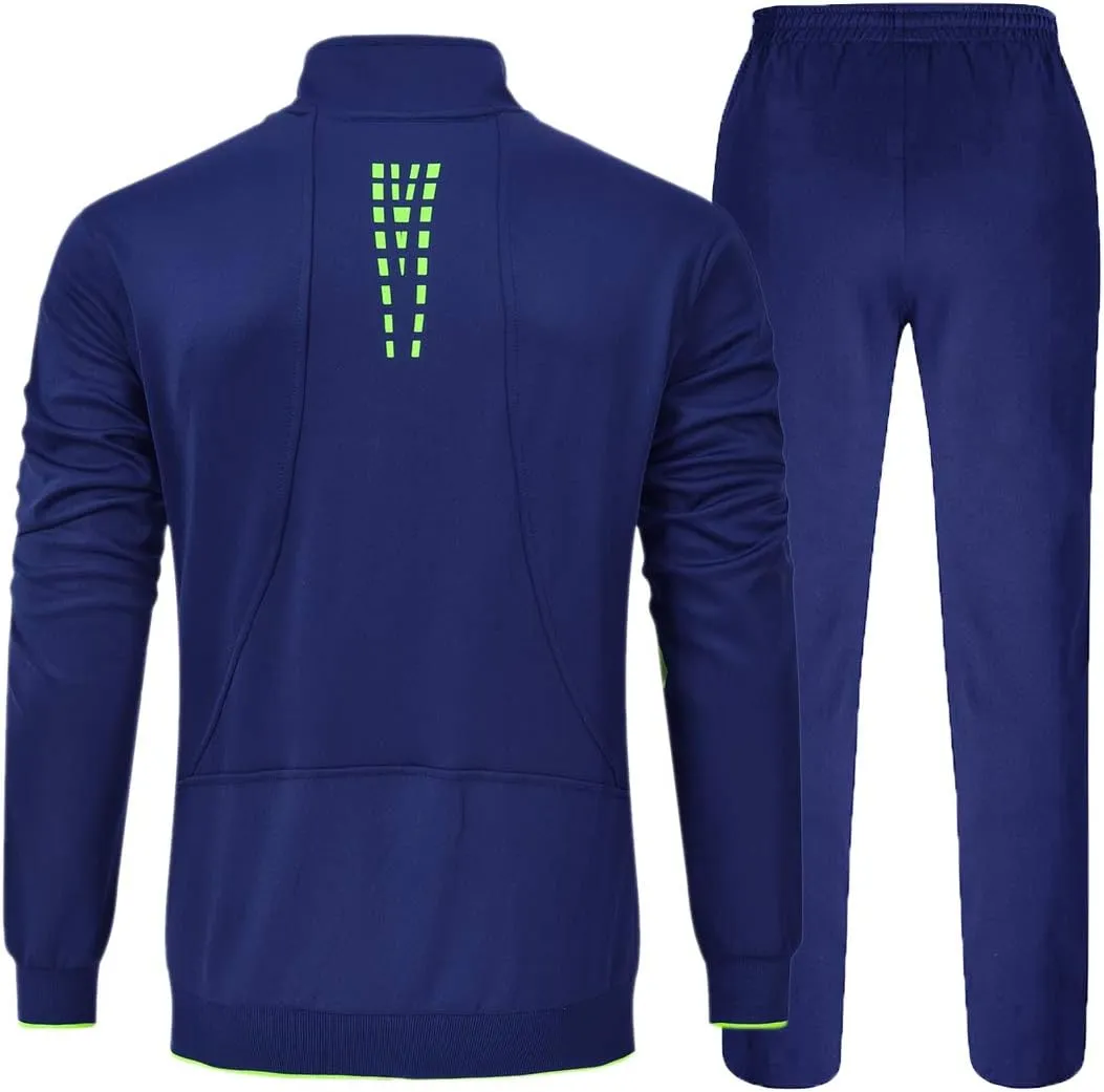 YSENTO Men's Tracksuits Outfits Set 2 Piece Jogging Suits Warm Up Sweatsuits Sweat Track Suits Sets