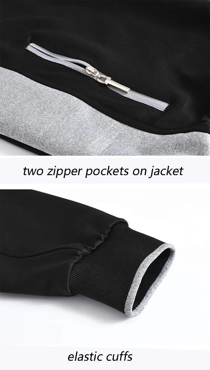 YSENTO Men's Tracksuits Outfits Set 2 Piece Jogging Suits Warm Up Sweatsuits Sweat Track Suits Sets