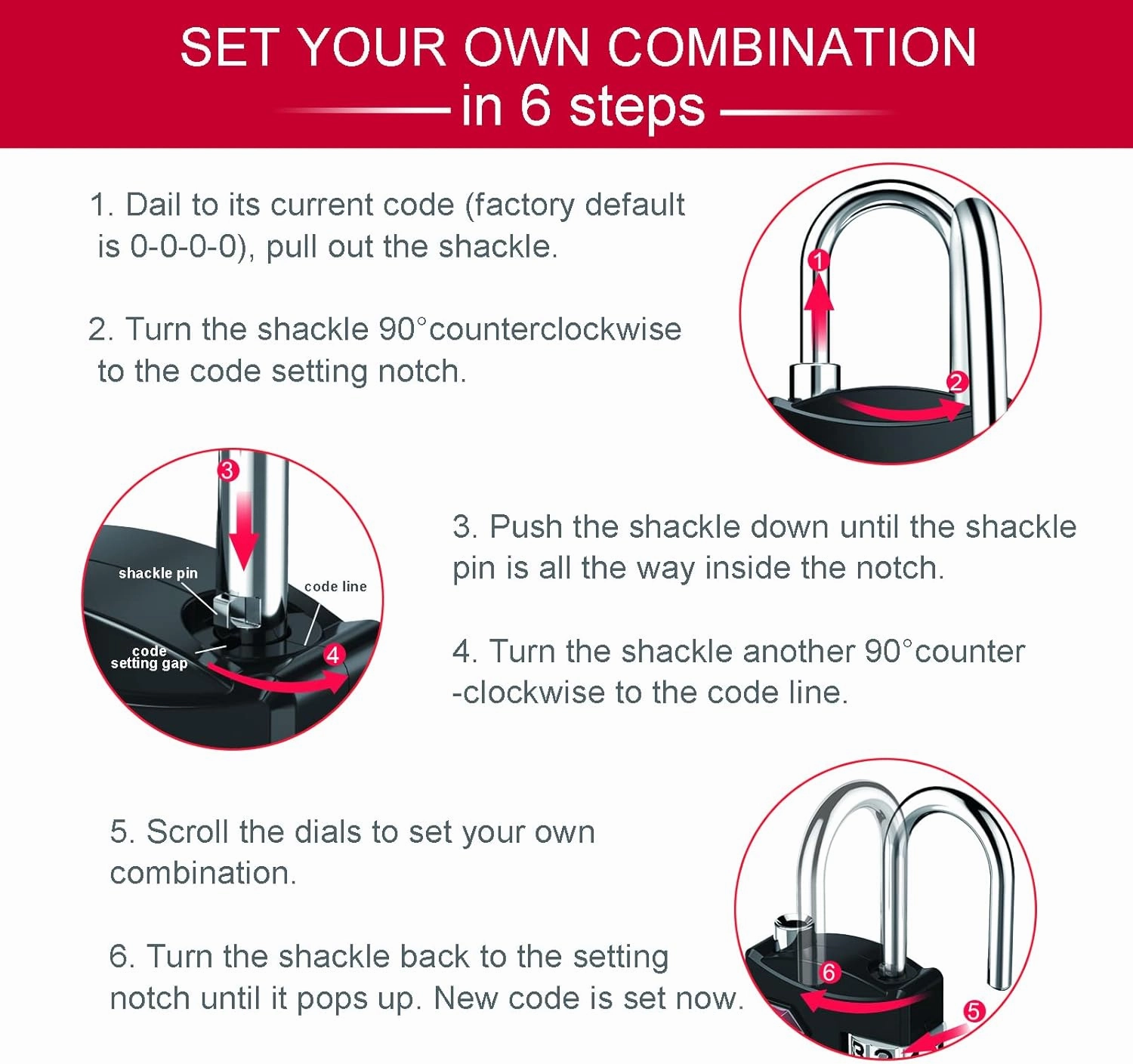 ZHEGE Travel Lock 2 Pack, TSA Locks for Luggage with Flexible Cable (80cm) for Gym, Suitcases, Backpack, Baggage, Easy Read Dials with Alloy Body (Black, 2Pack)
